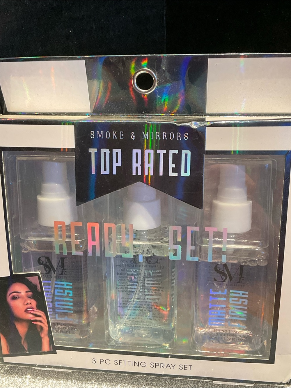 🥰🥰Smoke & Mirrors TOP RATED 3 Setting Spray Set🥰🥰 - Picture 3 of 8